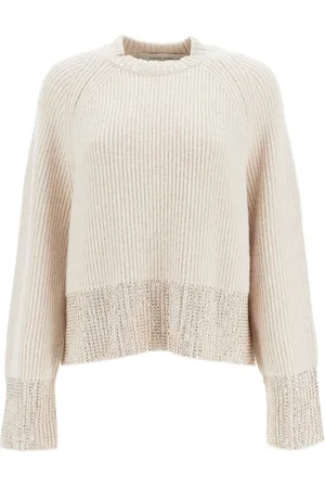 Golden Goose Boxy Sweater With Crystals