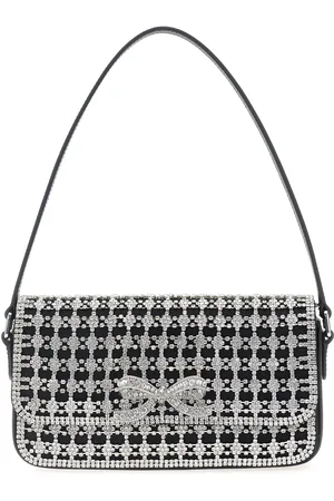 Self-Portrait Crystal Baguette Shoulder Bag