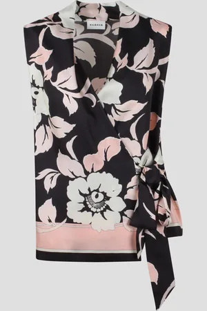 PAROSH Camicia Smanicata Floreale