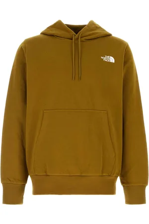 The North Face Khaki Cotton Blend Simple Dome Sweatshirt