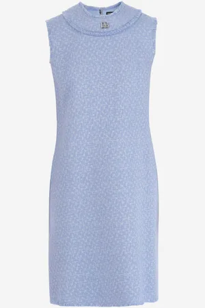 Dolce & Gabbana Rachel Tweed Dress With Dg Logo