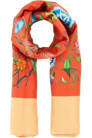 Gucci Printed Silk Foulard