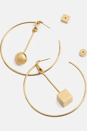 Jacquemus Les Creoles Nodoearrings