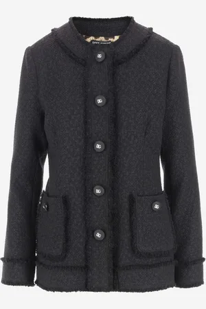 Dolce & Gabbana Rachel Tweed Single-breasted Jacket