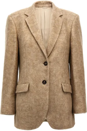 Brunello Cucinelli Single-breasted Mohair Blazer