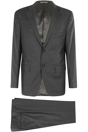 corneliani Abito Twill 130s Lana Grisaglia