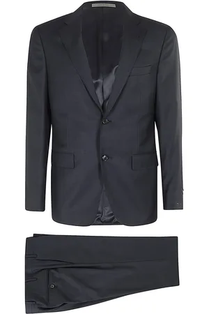 corneliani Abito Lana Occhio Di Pernice