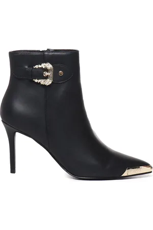 VERSACE Ankle Boot With Buckle On The Ankle