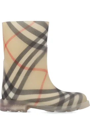 Burberry Check Boots