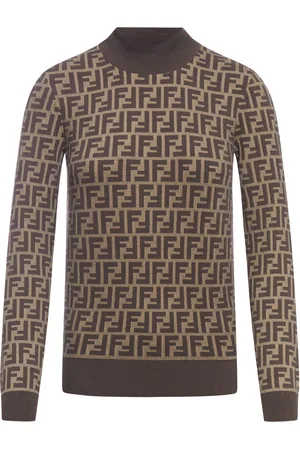 Fendi Pull Ff Istit. Cotton Knit