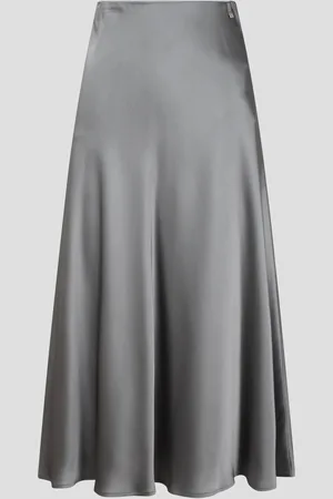 HERNO Satin Fluid Skirt