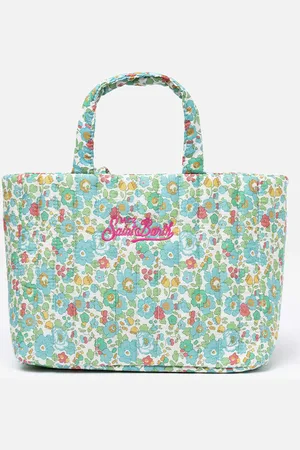 MC2 SAINT BARTH Betsy Quilted Soft Tote Mid Bag Made With Liberty Fabric