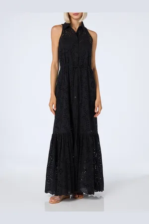 MC2 SAINT BARTH Woman Sangallo Lace Halterneck Dress