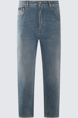 Dolce & Gabbana Blue Cotton Denim Jeans