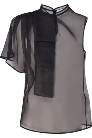 GENNY Asimmetrical Top In Silk