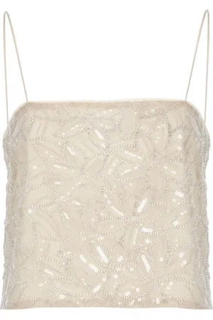 ROTATE Sequins Flowers Top