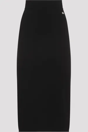 Dolce & Gabbana Viscose Midi Skirt