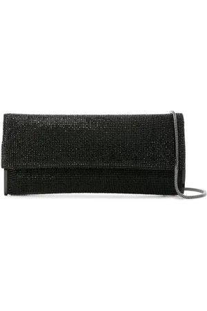 BENEDETTA BRUZZICHES Kate Rhinestone-embellished Clutch Bag