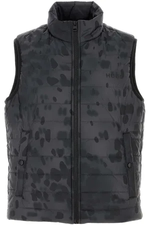 HUGO BOSS Printed Nylon Sleeveless Jacket