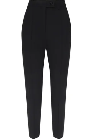 Pinko Tridente Trousers In Viscose Blend
