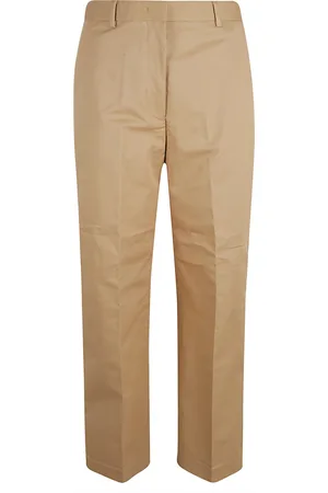 Fabiana Filippi Cotton Gabardine Wide Leg Trousers
