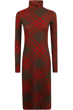 Burberry Ribbed Checked Sweater