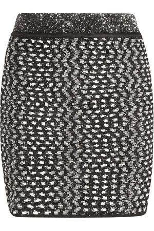 Missoni Flamed Lamé Mini Skirt