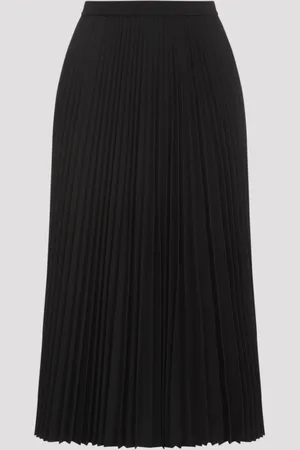 THEORY Recycled Polyester Midi Skirt