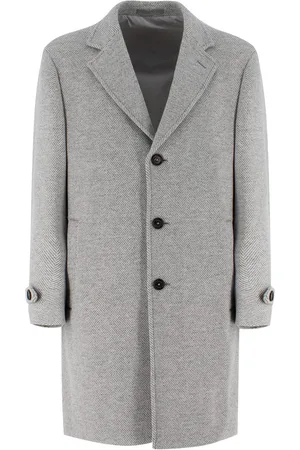 ELEVENTY Cappotto 3 Bottoni In Resca