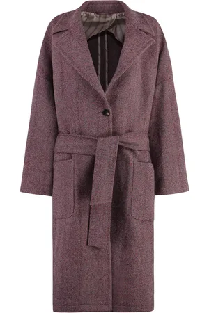 Etro Chevron Wool Coat