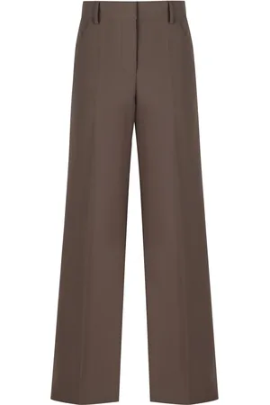 Serafini High-waist Wide-leg Trousers