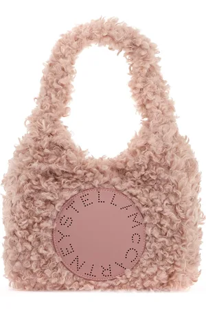 Stella McCartney Small Logo Patch Teddy Tote Bag