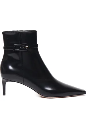 Gianvito Rossi Shiny Leather Ankle Boot