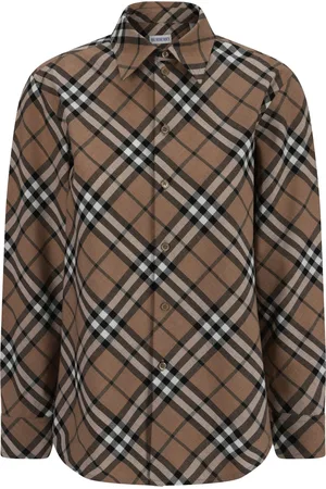 Burberry Embroidered Polyester Blend Shirt