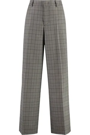 PT Torino Wool Wide-leg Trousers