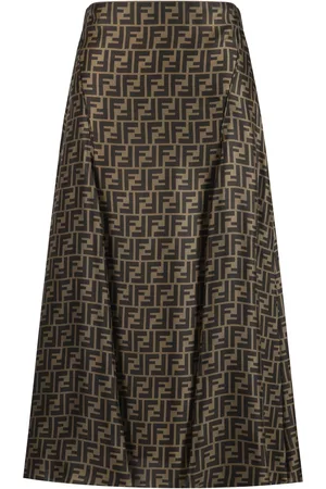 Fendi Ff Maxi Skirt