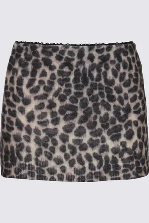 BLUMARINE Brown Mini Skirt