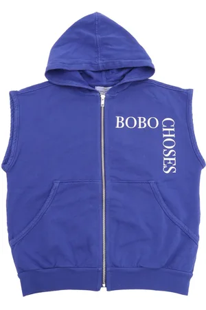 Bobo Choses Sleeveles Zipped Hoodie