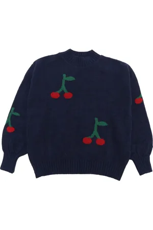 Bobo Choses Bobo Cherry All Over Turtle Neck Jumper