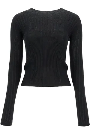 Lanvin Ribbed Crewneck Sweater