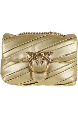 Pinko Love Puff Baby Cl Metal Clutch