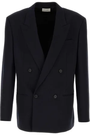 The Row Navy Blue Wool Donnes Jacket