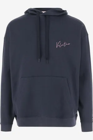 VALENTINO Logo Embroidery Hoodie