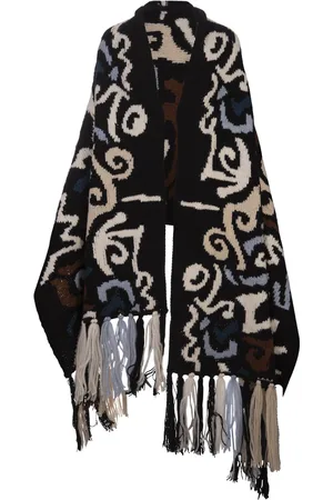 ERMANNO SCERVINO Alpaca Mix Scarf With Jacquard Pattern