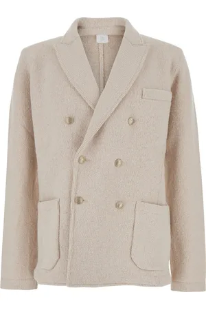 ELEVENTY Double-breasted Jacket With Peak Revers In Wool Man