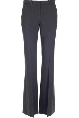 THEORY Side-slit Flared Trousers
