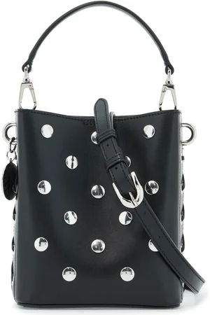 Stella McCartney Mini Bucket Bag Frayme With Studs