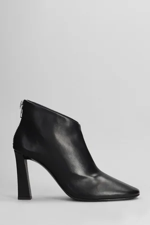 Giuseppe Zanotti Losie Bootie 90 High Heels Ankle Boots In Leather