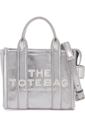 Marc Jacobs The Metallic Leather Crossbody Tote Bag