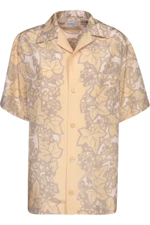 Burberry Print Silk Shirt